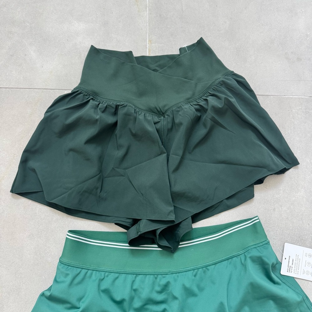 Athleta skort tennis bundle sale navy blue and green - Picture 4 of 10